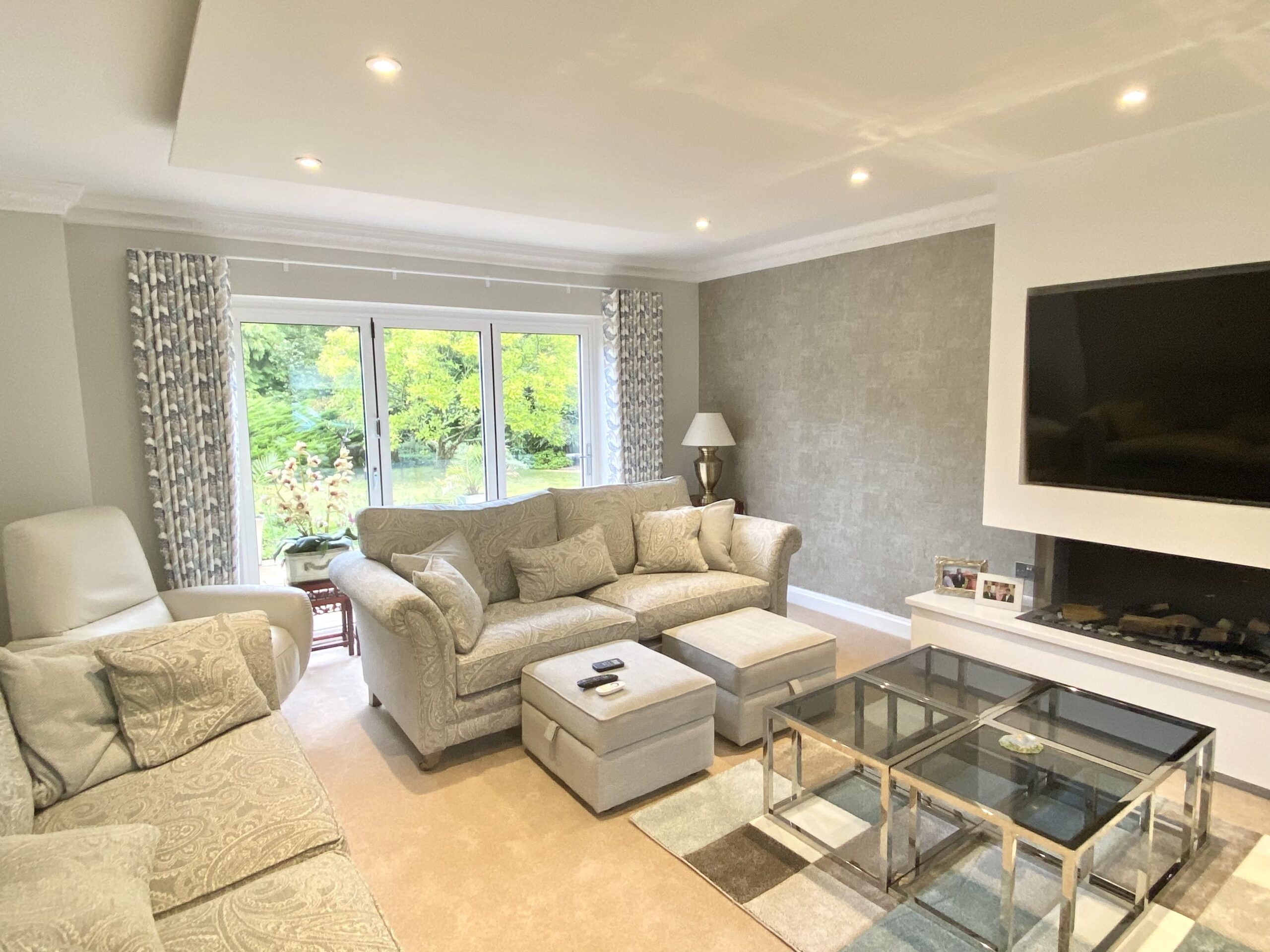 Neutral toned sitting room